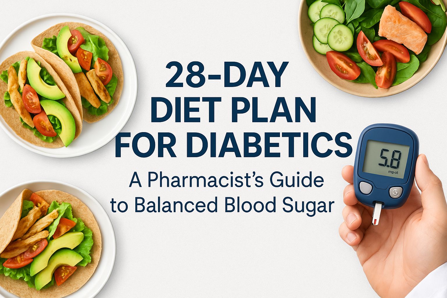 28- Day Diet Plan for Diabetics: A Pharmacist's Guide to Balanced Blood ...