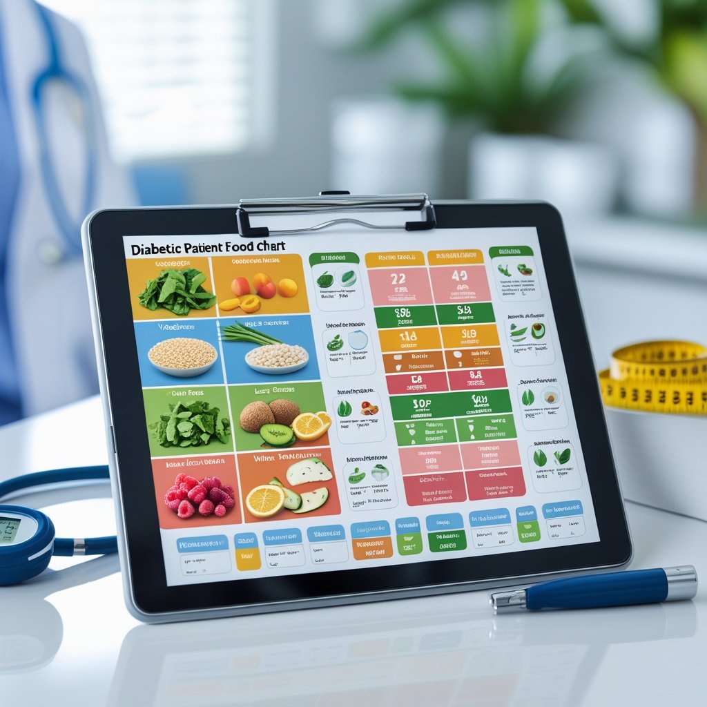 Diabetic Patient Food Chart for Balanced Nutrition and Blood Sugar Control