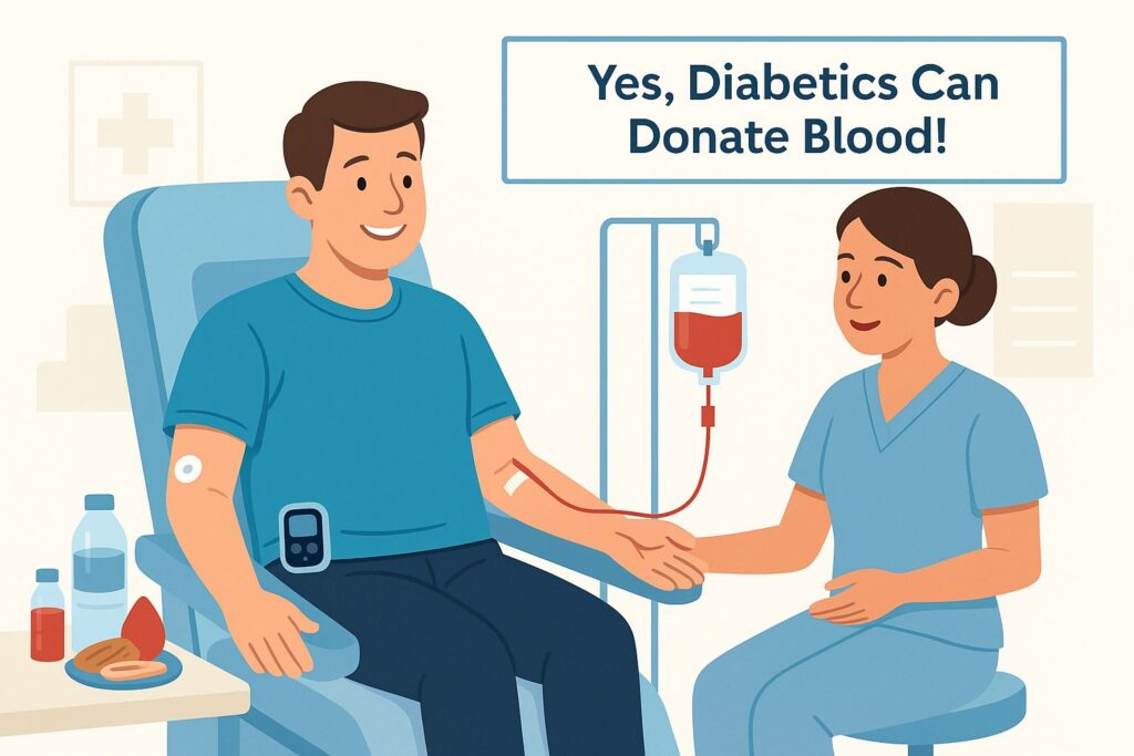 Can Diabetes Patients Donate Blood A Complete Guide for Safe Donation