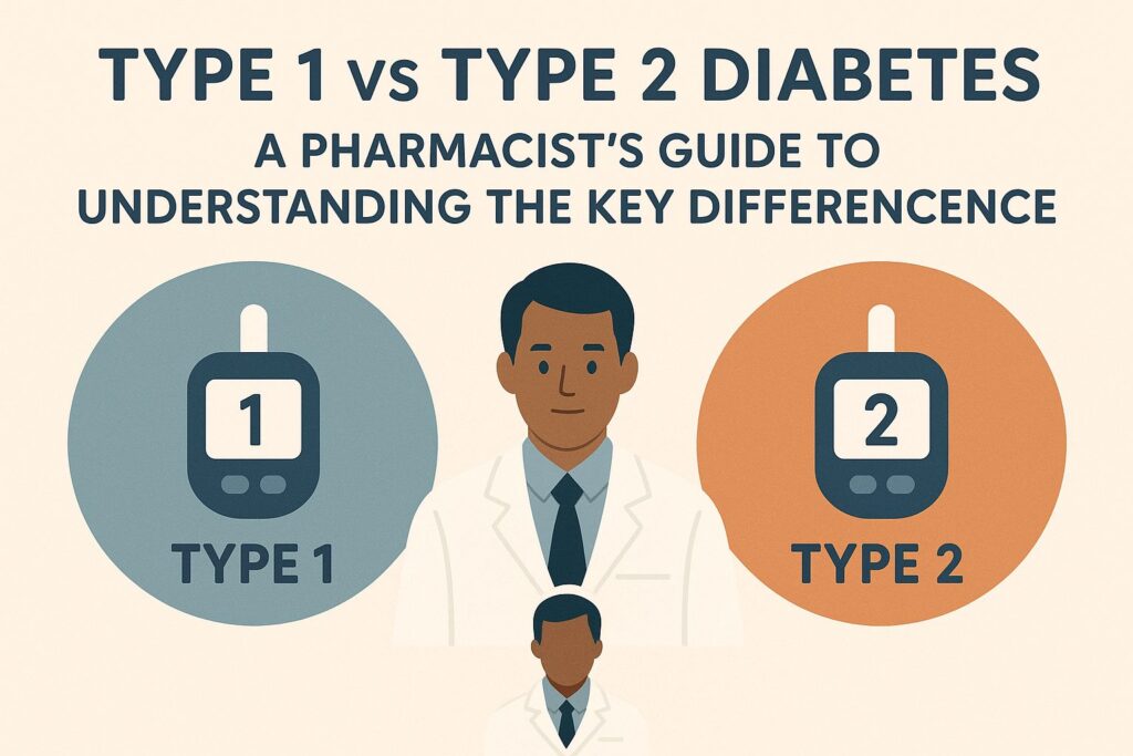Type 1 vs Type 2 Diabetes A Pharmacist’s Guide to Understanding the Key Differences