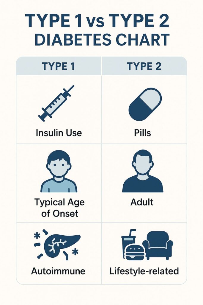Type 1 vs Type 2 Diabetes A Pharmacist’s Guide to Understanding the Key Differences
